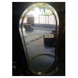 Wall Mirror With Glass Shelf