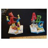 2 Dr Suess collection figures, with original box