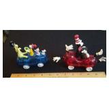 2 Dr Suess plastic cars
