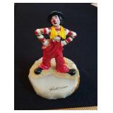 Ron Lee clown figurine