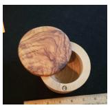 Handcrafted wooden box from France