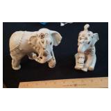 2 Lenox elephants