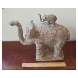 Large ceramic elephant