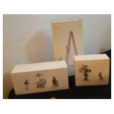 3 Department 56 Heritage Village sets