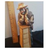 Emmett Kelly Jr. figurine
