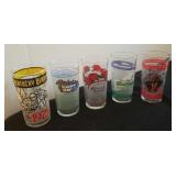 5 Kentucky Derby glasses