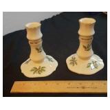 Lenox holiday candlesticks