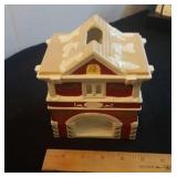 Lenox Holiday Village fire station