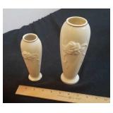 2 Lenox vases
