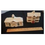 2 pieces of Lenox Holiday Village