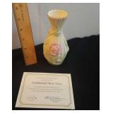 Lenox Sentimental Rose vase