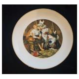 Norman Rockwell plate " The Runaway "