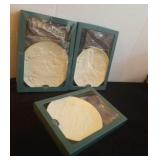 3 Lenox Nativity Vignettes Christmas plates