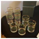 8 Lenox Holiday tumblers with original boxes.