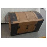 Antique hump back trunk