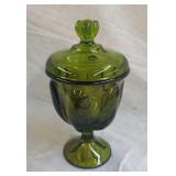 Green Viking 8" candy dish