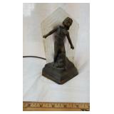 Art Deco boudoir lamp