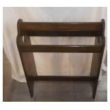 Pine quilt rack