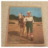 Vintage Johnny Mack Brown jigsaw puzzle