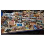 Approximately 200 postcards