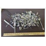 Box of silver plate tableware