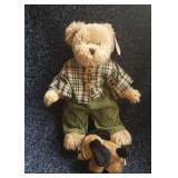 Stuffed plush- Justin with Rover