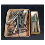 Vintage silver plate flatware