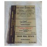 1975 Rushville City Directory