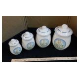 Precious Moments cannister set, 4 pieces