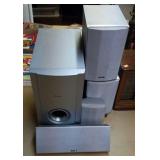 Pioneer speaker system, 5 piece