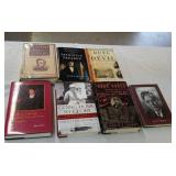 7 hardback biographies of US political figures