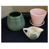 3 pieces McCoy pottery