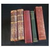 5 vintage books