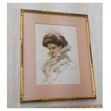 Elegant Lady framed print