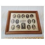 1931 Westland High School framed class photo