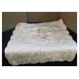 Vintage crib blanket