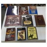 9 books, western Americana