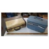 2 pieces vintage luggage