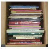 Box of craft books, 35+