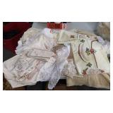 Table covers w/ matching napkins