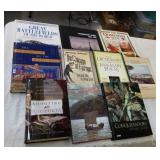 10 history books, European & US