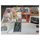 Vintage magazines,  cookbooks, & advertising