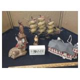 Statue Of Liberty Metal Bank & Decor Items