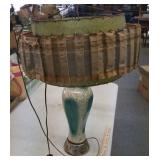 Vintage lamp with original shade