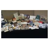 Vintage Post cards, paper collectibles, photos