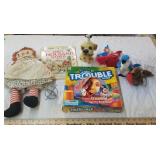 Beanie babies,games, Raggedy Ann