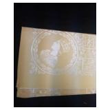 1952 Queen Elizabeth coronation tablecloth