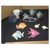 Fish & Turtle decor items