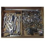 Sockets & wrenches, & 2 ton jack