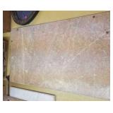 Antique pink Marble dresser top 31" x 16.5"